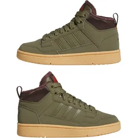 adidas Rapid Court Mid Winterized Kids Olive Strata / Shadow Brown / Gum 37 1/3