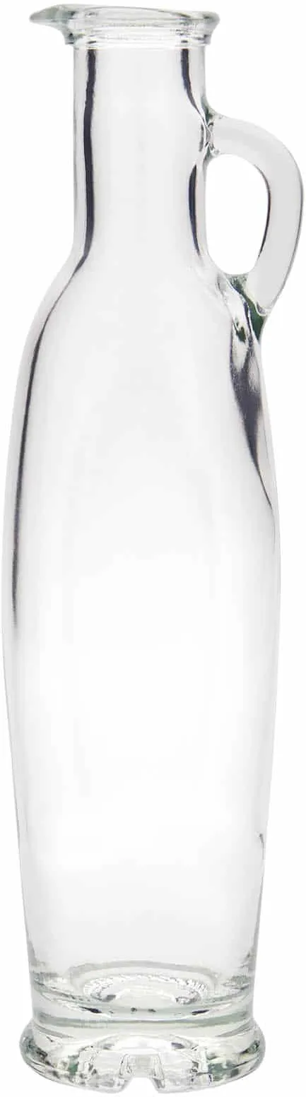 250 ml Bottiglia di vetro 'Simona', imboccatura: fascetta