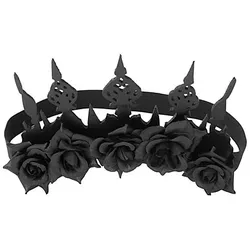 Stirnschmuck "Krone", schwarz