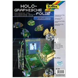 Folia Hologrammfolie 23 x 33 cm 4 Blatt selbstklebend
