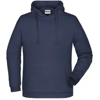 James & Nicholson Basic Hoody Men JN796, navy