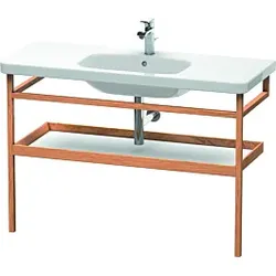 Duravit DuraStyle Handtuchhalter DS988404377 114 x 44 cm, basalt matt/amerikanisch Nussbaum, mit Ablage