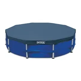Intex Abdeckplane Frame Pool 457 cm blau