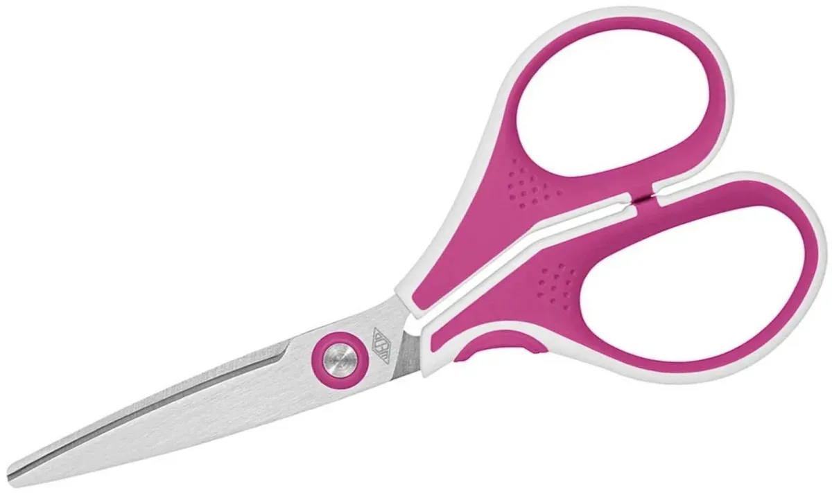 Preisvergleich Produktbild WEDO Schere Cut-it Edelstahl 13 cm pink