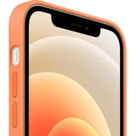 Apple iPhone 12 Pro Max Silikon Case mit MagSafe kumquat