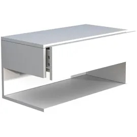 VCM Nachtschrank Usal 60 x 32 x 30 cm Weiß