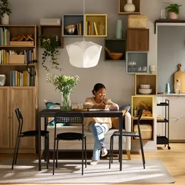 IKEA MORUM Teppich flach gewebt, drin/draußen 160x230 cm