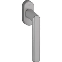 HOPPE Fenstergriff Hamburg 0700L/U26 Aluminium F9 Aluminium stahlfarben ( 3000203152 )