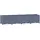 vidaXL Hochbeet 160 x 40 x 34,9 cm Grau