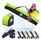 BambiniWelt by Rafael K. Skitasche Skitasche Ski-Schuh-Tasche KOMBI SET 160cm oder 180cm wasserdicht (Skitasche + Skischuhtasche), wasserdichtes, starkes Cordura-Gewebe grün|schwarz 180cm