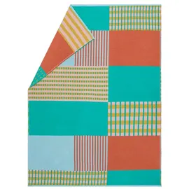 David Fussenegger Wohndecke Luca 'Patch' 140 x 200 cm Mint