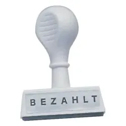 WEDO Stempel Bezahlt 193 9