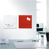 Sigel Glas-Magnettafel Artverum 30,0 x 30,0 cm Weiß