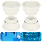 4 Stück Poolleiter Gummipuffer, Poolleitern Gummistopper, Gummipuffer Für Poolleiter, Schwimmbadleiter Stoßfängerschutz, Schwimmbadleiter Stoßstange Gummistopfen