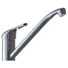 ALVEUS SETA265 - Küchenspüle ZOOM+Spültischarmatur RIVIERA 14,8 cm Satin/Chrom - Satin/Chrom glänzend