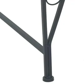 vidaXL Baumbank 160 x 80 x 89 cm Grau