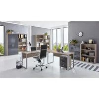 BMG-Möbel Büro Office Edition Set 7 Sonoma Eiche/Anthrazit