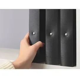 Rapesco Ringbuch DIN A4 38 mm Schwarz 10 St.