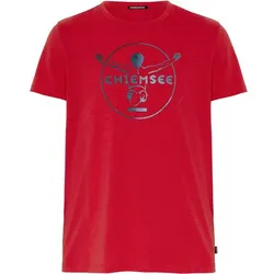CHIEMSEE T-Shirt mit changierendem CHIEMSEE, Lollipop, S