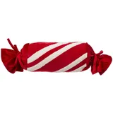 Atmosphera CANDY Bonbonkissen 14 x 30 cm Rot