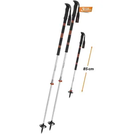 Komperdell Contour Titanal II Foam bis 140 cm black/orange