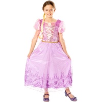 Disney Mädchen Kostüm Kleid Rapunzel Violett 140