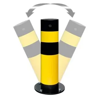 MORAVIA Rammschutzpoller Swing, Innenbereich, Höhe 655 mm, Ø 159 mm