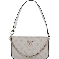 GUESS Handtasche Noelle Mini Top Zip 79720 Logo Umhängetaschen Nude Damen
