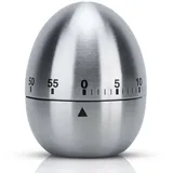 Intirilife Eieruhr Edelstahl 6 x 7,5 cm