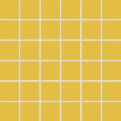 Rako Color Two Mosaik Dunkel Gelb 30x30 cm matt GDM05142.1