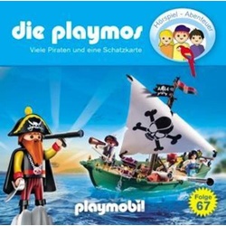 Hörspiel Die Playmos-(67)Viele Piraten Und Eine Schatzkarte