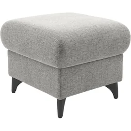 sit&more Polsterhocker Glendale 58 x 48 x 58 cm Polyester Grau