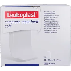 Leukoplast Compress Absorbent Soft Nst 20x40 50 ST