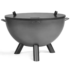 Cook King Feuerschale KONGO Ø 85 cm Schwarz