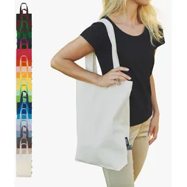 kompatible Ware Neutral Bio Baumwolltasche \O90003\" dusty indigo 38 x 42 x 7 cm"