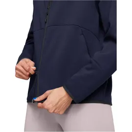 Under Armour Unstoppable Fleece Kapuzenjacke Damen 410 - midnight navy/black M