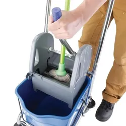 Jantex Deluxe Moppeimer mit Mopppresse 24L