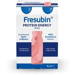 Fresubin Protein Energy DRINK Trinknahrung Walderdbeere 4X200 ml Lösung