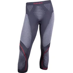 UYN Herren Unterhose UYN UYN EVOLUTYION UW PANTS, Charcoal/White/Red, XXL
