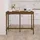 vidaXL Bartisch 140 x 80 x 110 cm Honigbraun