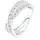 Elli Ring 925 Sterling Silber in Weiß | Gr.: 58