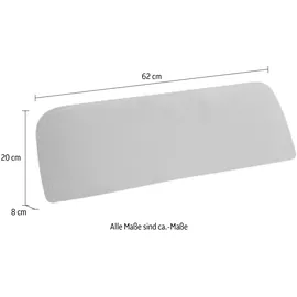 W.Schillig Sofakissen run 62 x 20 cm Braun