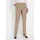 GOLDNER Bügelfaltenhose Bequem Beige 44