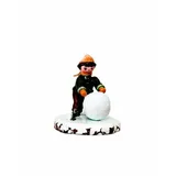 Hubrig Volkskunst Zschorlau Erzgebirge Kleine Figuren & Miniaturen Winterkinder Junge mit Schneekugel - Hubrig Volkskunst