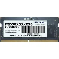 Patriot Signature Line SO-DIMM 8GB, DDR5-5600, CL46-46-46-90 (PSD58G560041S)