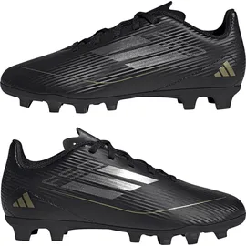 adidas F50 Club Kids FxG Core Black / Iron Metallic / Gold Metallic 32