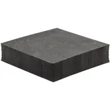 Wagner Topffüße 4 tlg Set 50 x 50 x 12 mm schwarz