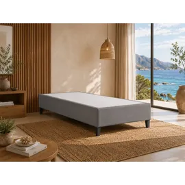 Best For Home Boxspringbett 70 x 200 cm Grau