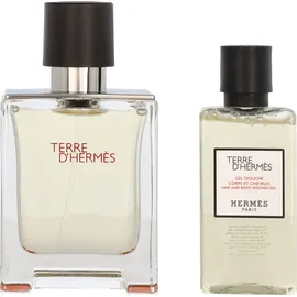 Hermès Terre d'Hermès Eau de Toilette 50 ml + Shower Gel 40 ml Geschenkset