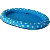 Haustier-Floßfloß – Schwimmbad-Badewanne | Hundepool-Schwimmbecken, aufblasbares Floß, Hundeschwimmbecken, schwimmendes aufblasbares Schwimmen, Schwimmbecken, schwimmendes Reihenbett, aufblasbares
